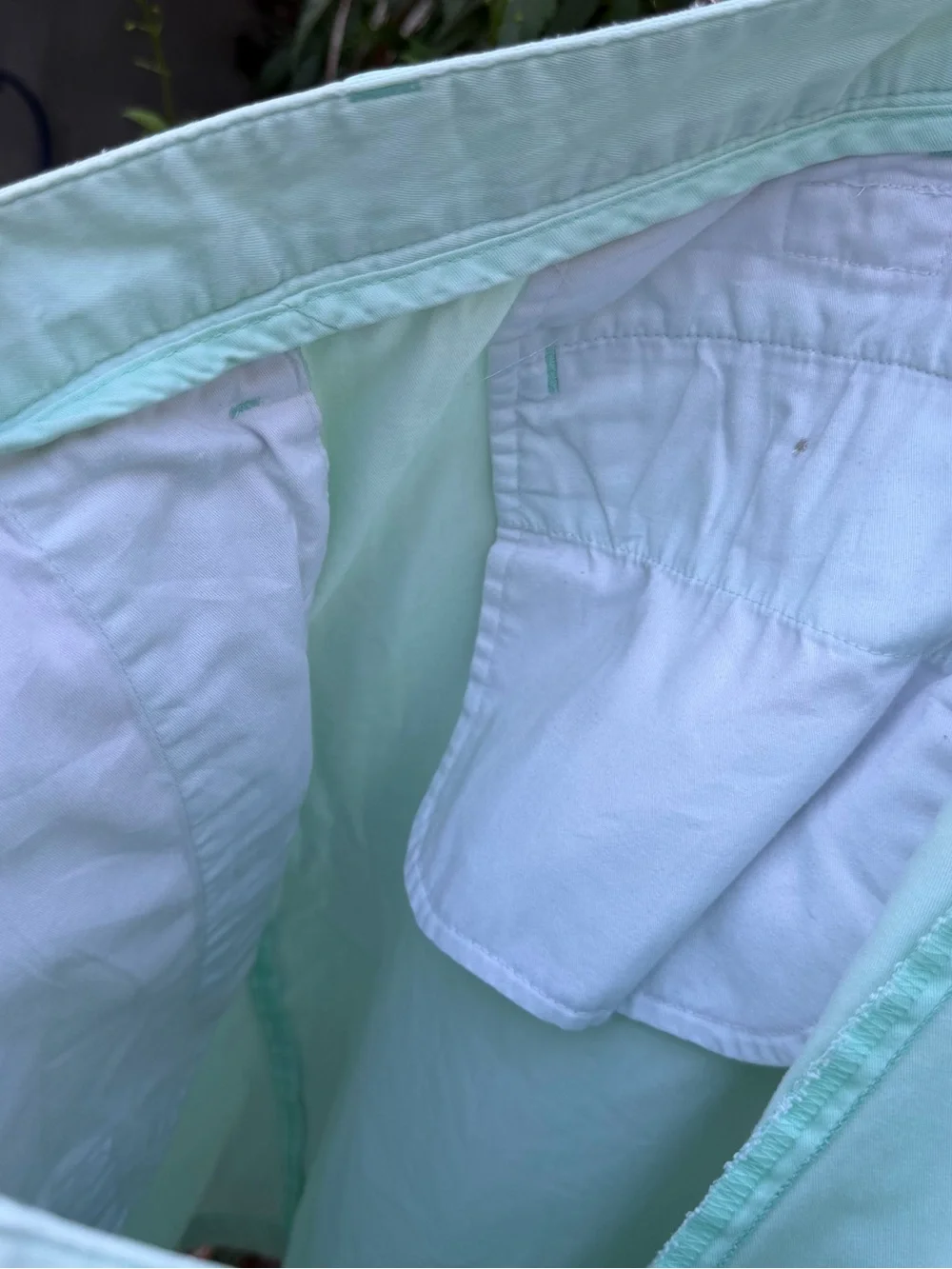 Vineyard Vines by Shep & Ian Men's Light Mint Chino Shorts Sz 40 inseam 6 inches